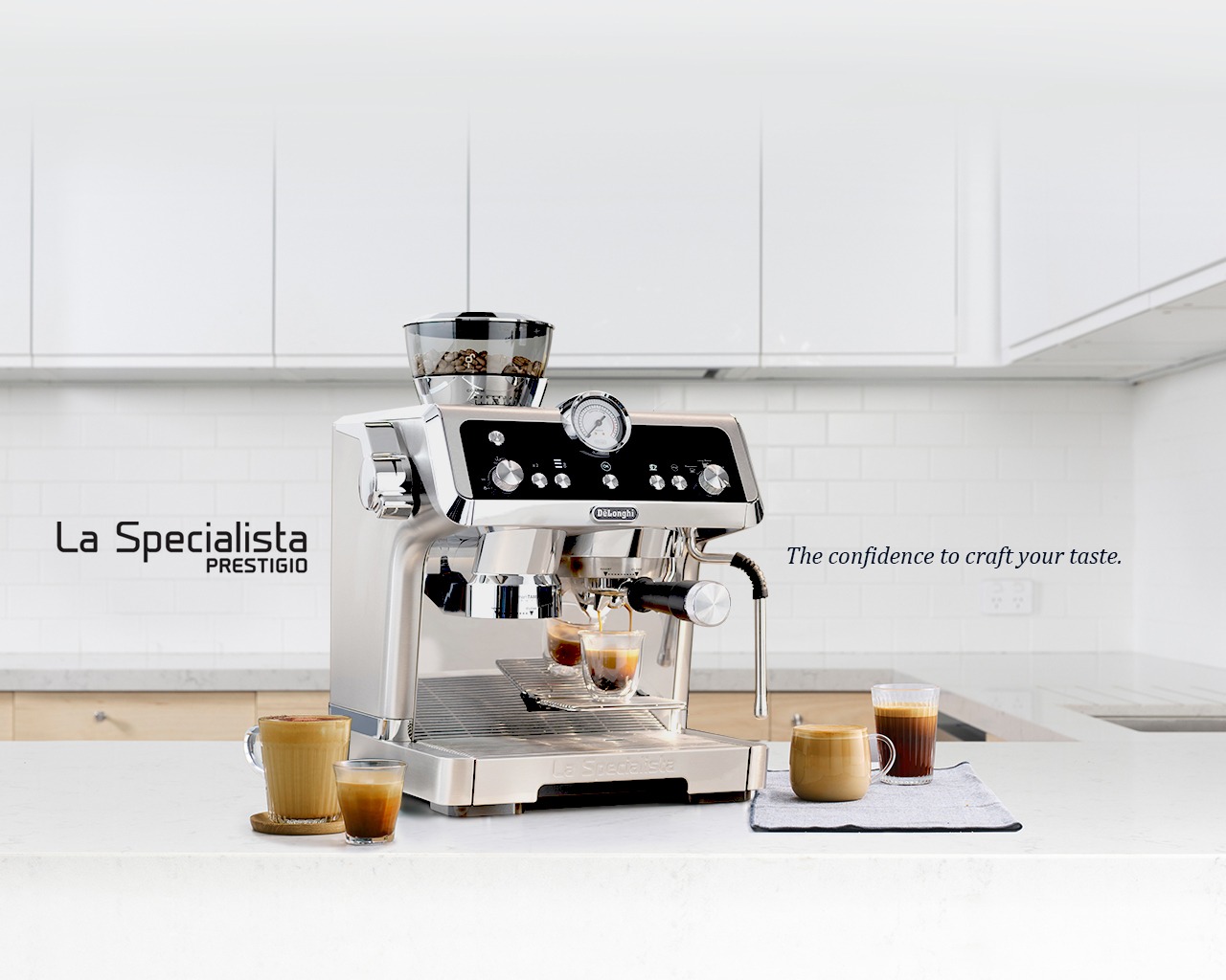 Have the confidence to craft your taste. The La Specialista De