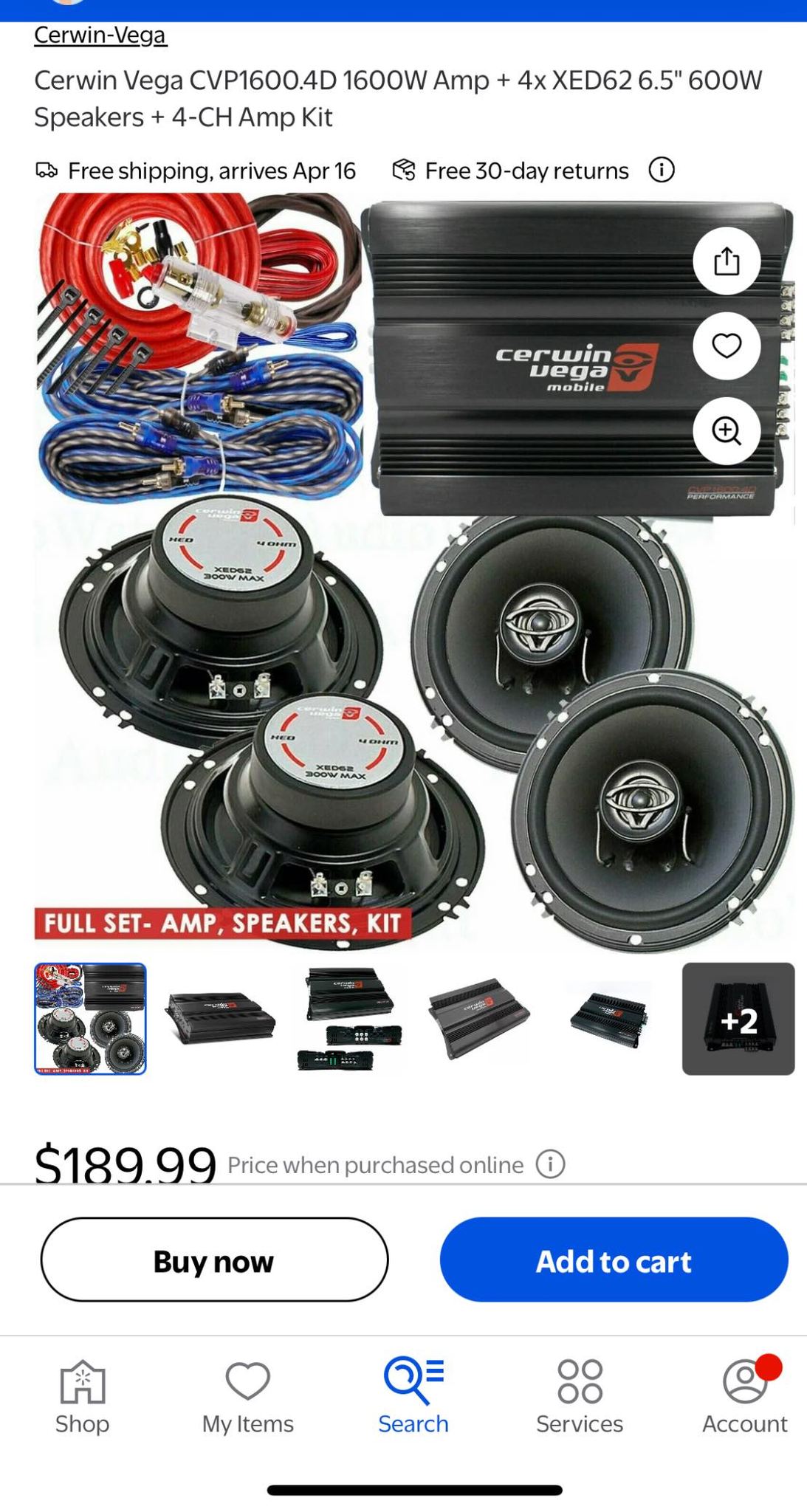 Honda Accord 1998-2002 Speaker Replacement Kicker Bundle DSC65 DSC693 & Harmony HA-A400.4 Amp