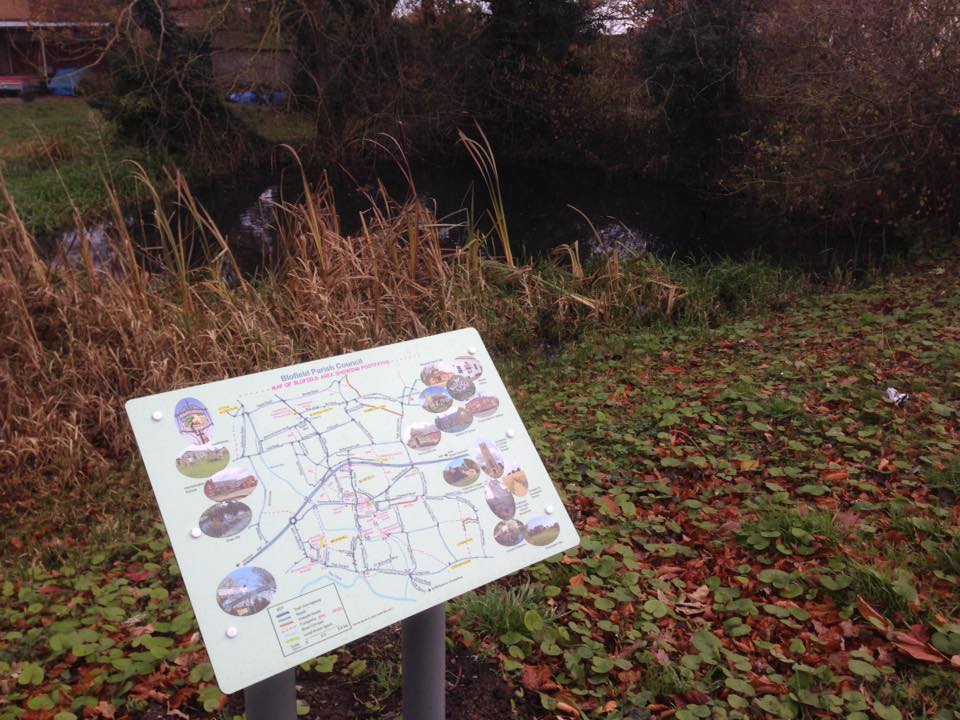 The town pit pond walking map is... - Blofield Parish Council