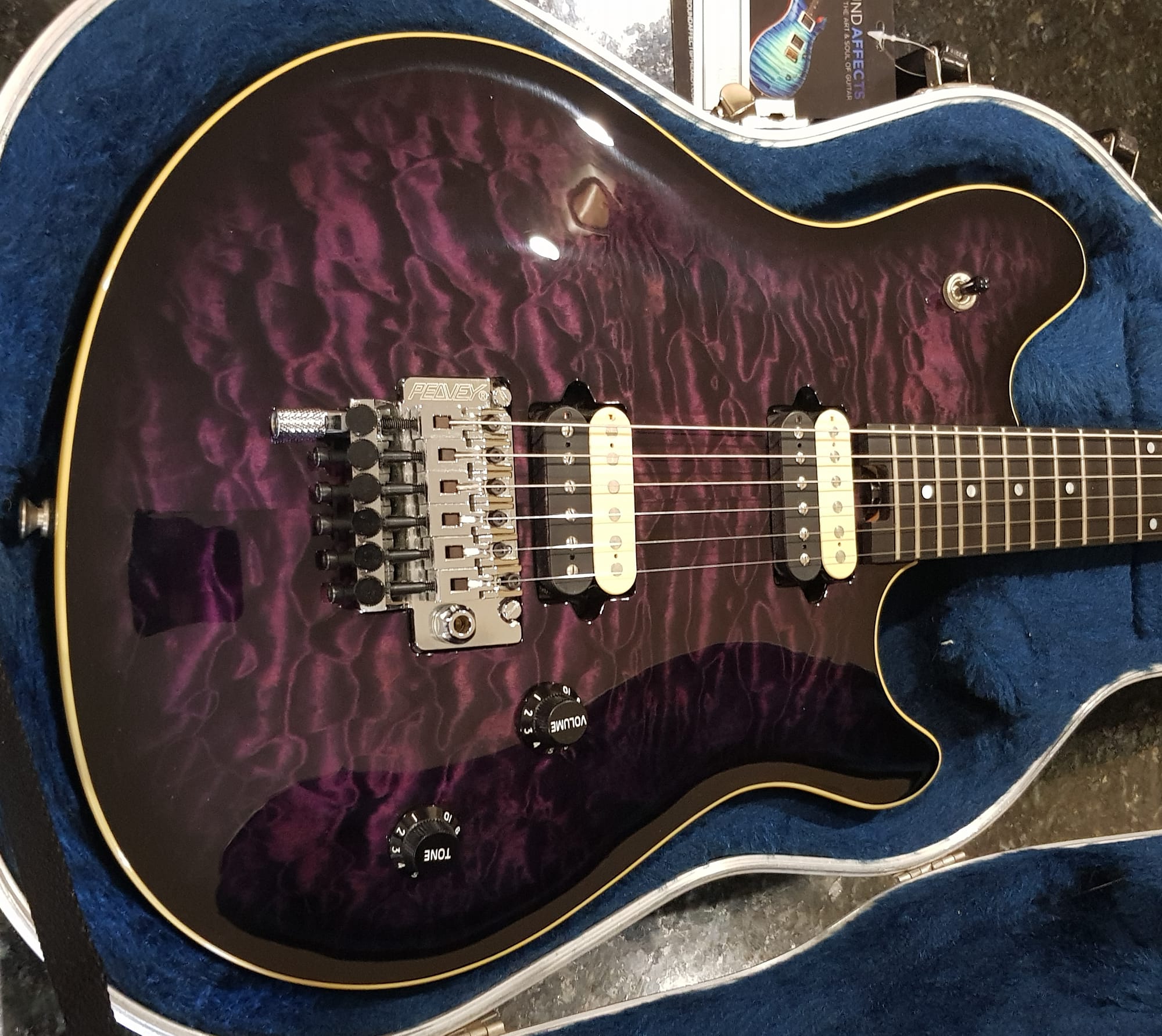 Refinished Peavey Wolfgang Special with upgraded pickups