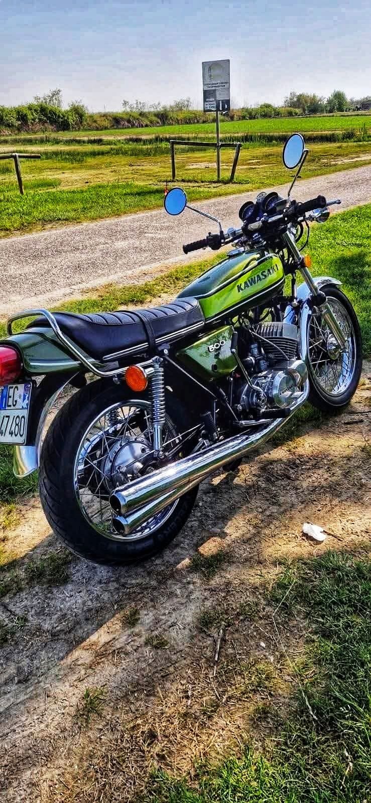 1973 kawasaki mach iii h1d motorcycle