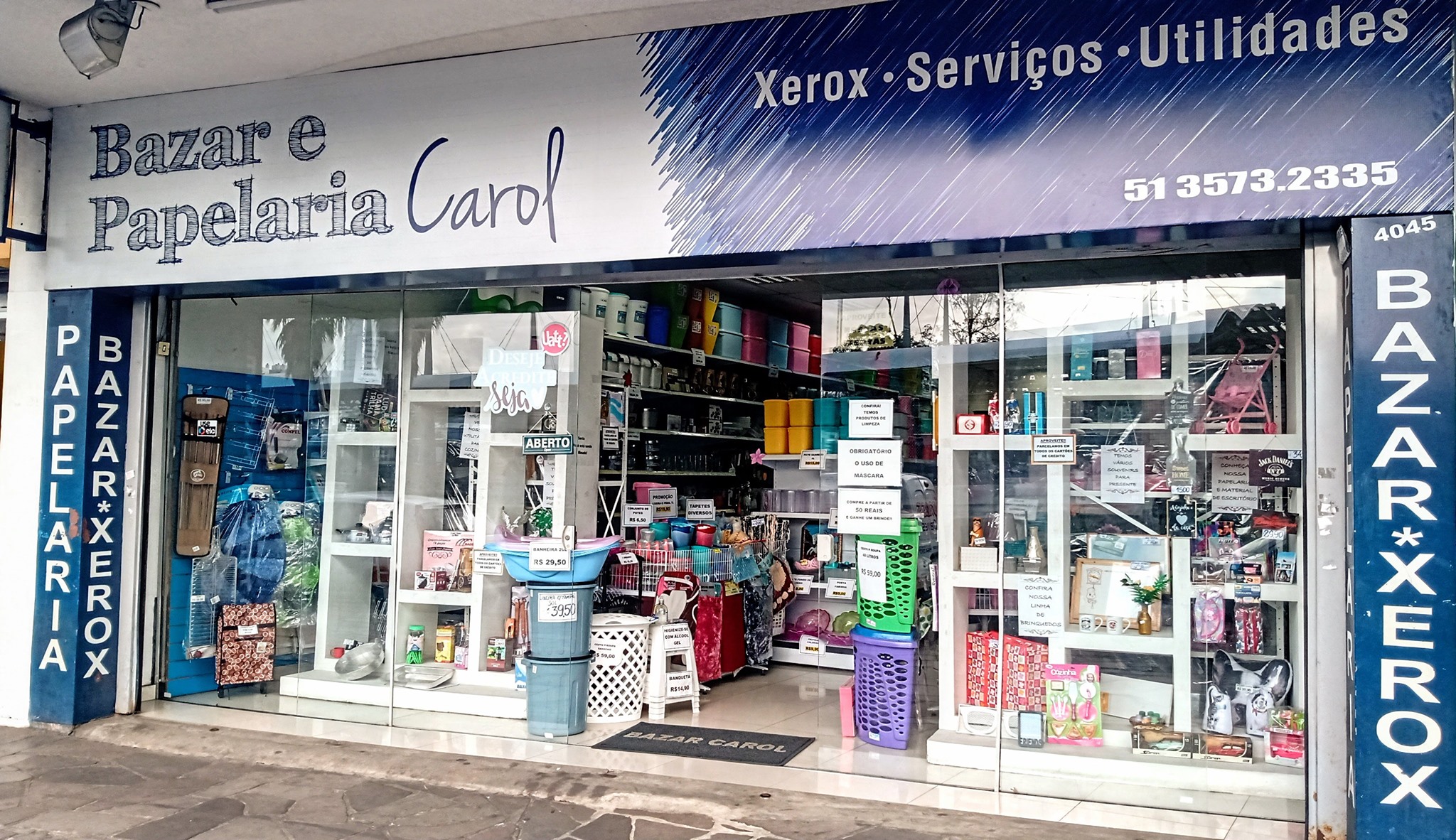 Bazar e Papelaria Carol | Porto Alegre RS