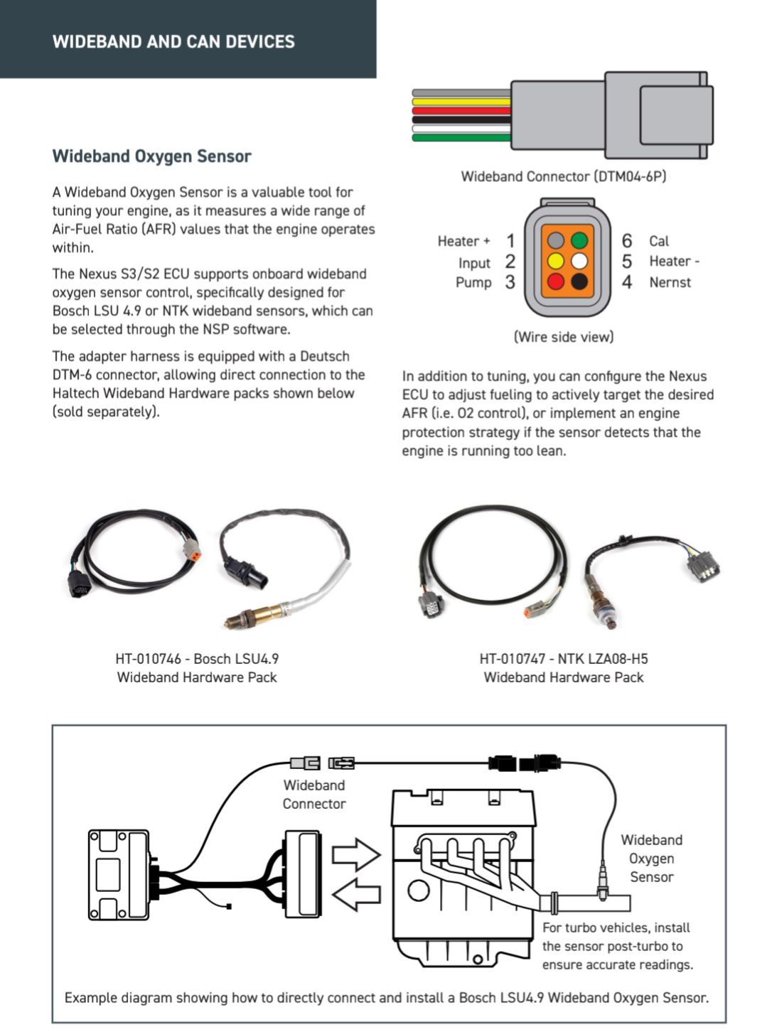 Haltech Tuning and Tips | Hi everyone, I am wondering what AWG I should ...