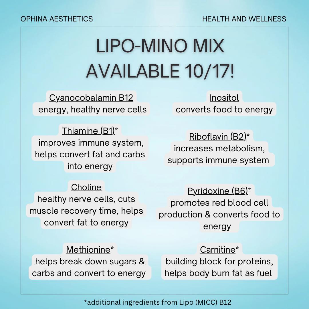 lipo mino mix c dosage Lipo-mino shots for energy and weight loss under eye treatment Flavour:Vim Berries Modulating skin colour: role