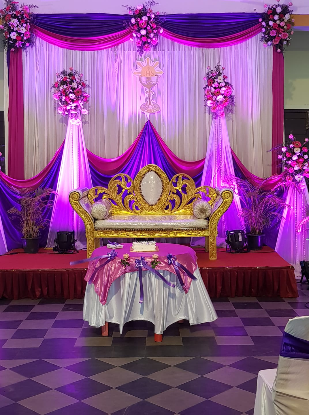Beautiful setup for the first holy... - MC Roshal Fernandes | Facebook