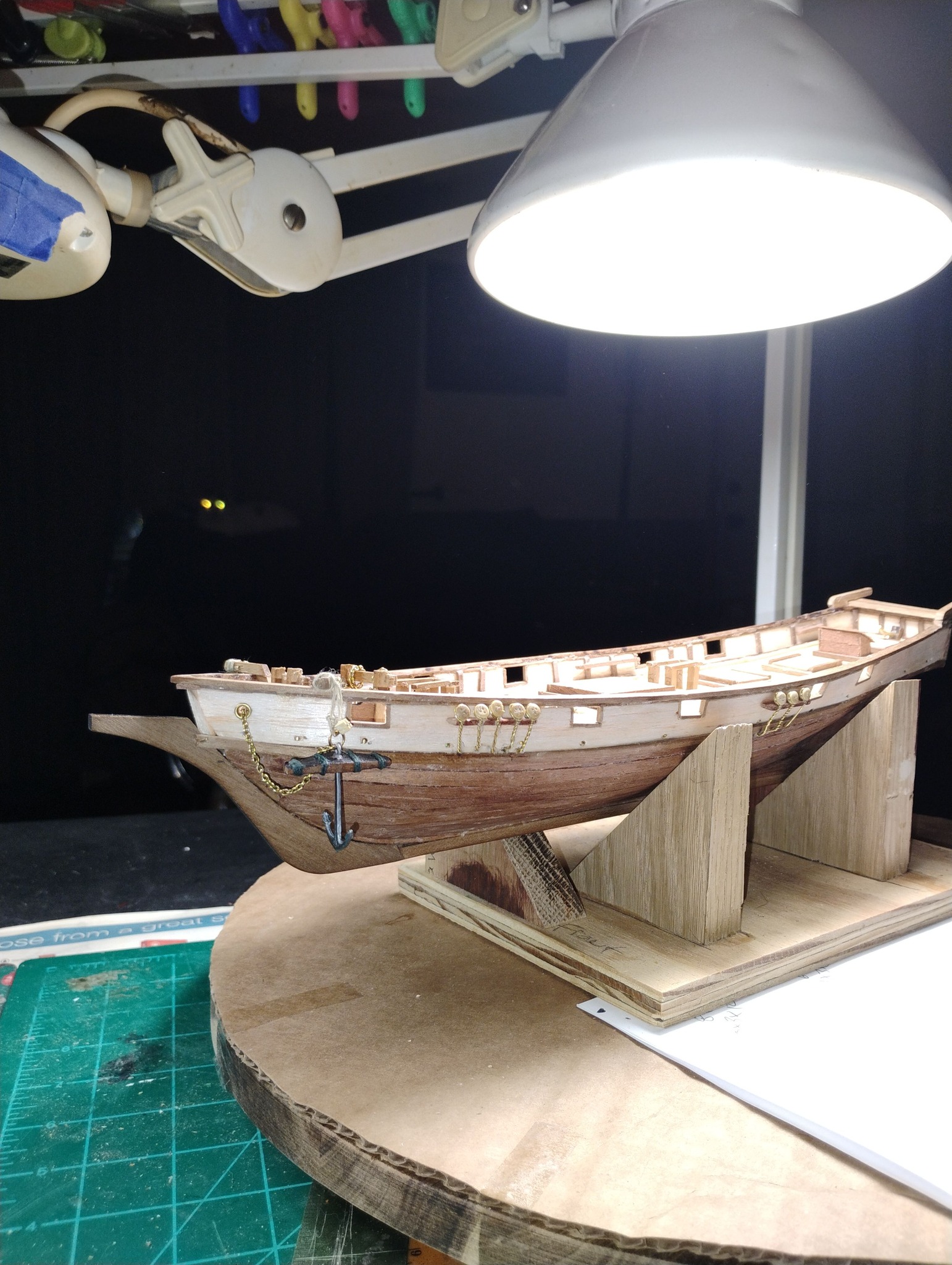 The Albatross. Plans, sketches and interior photos provided.