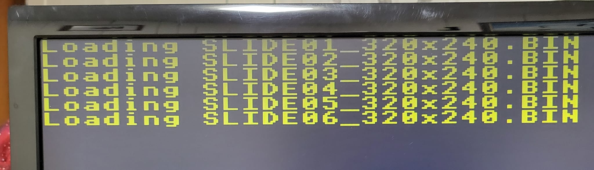 OTF Mode (64 colors on-the-fly): Episode 29: slide show This is at