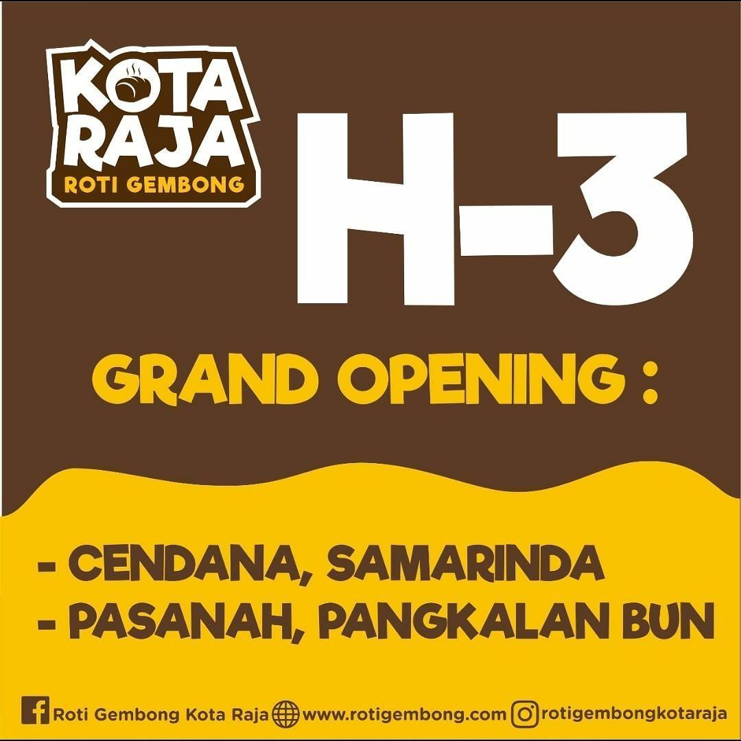 Roti - H-3 Mohon Mohon doa dan Restunya, Roti Gembong Kota Raja akan ...