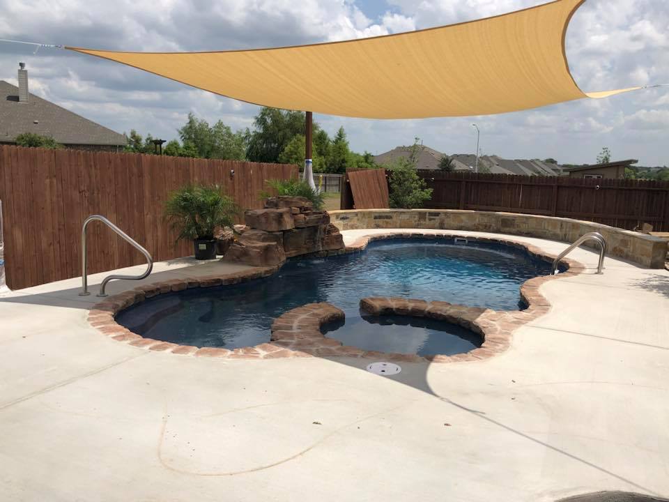 AquaPools - Wrapping up this 14’ x 30’ Laguna Deluxe in... | Facebook
