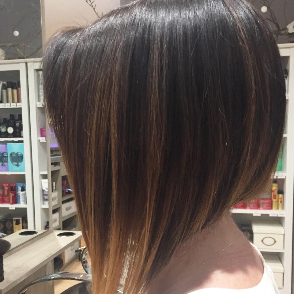 Ombre Hair Sur Carré Plongeant