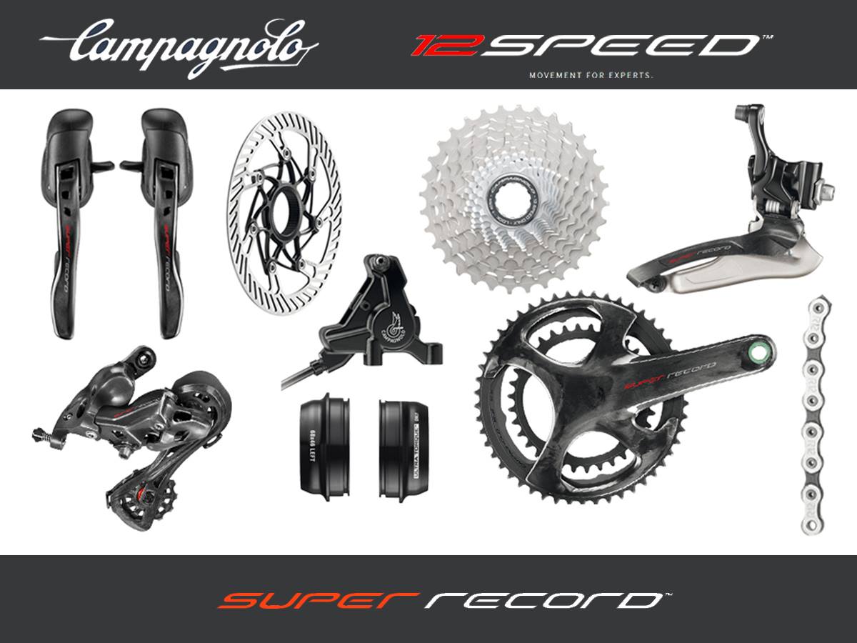 Campagnolo Super Record 12 Speed Groupset is available in store!
