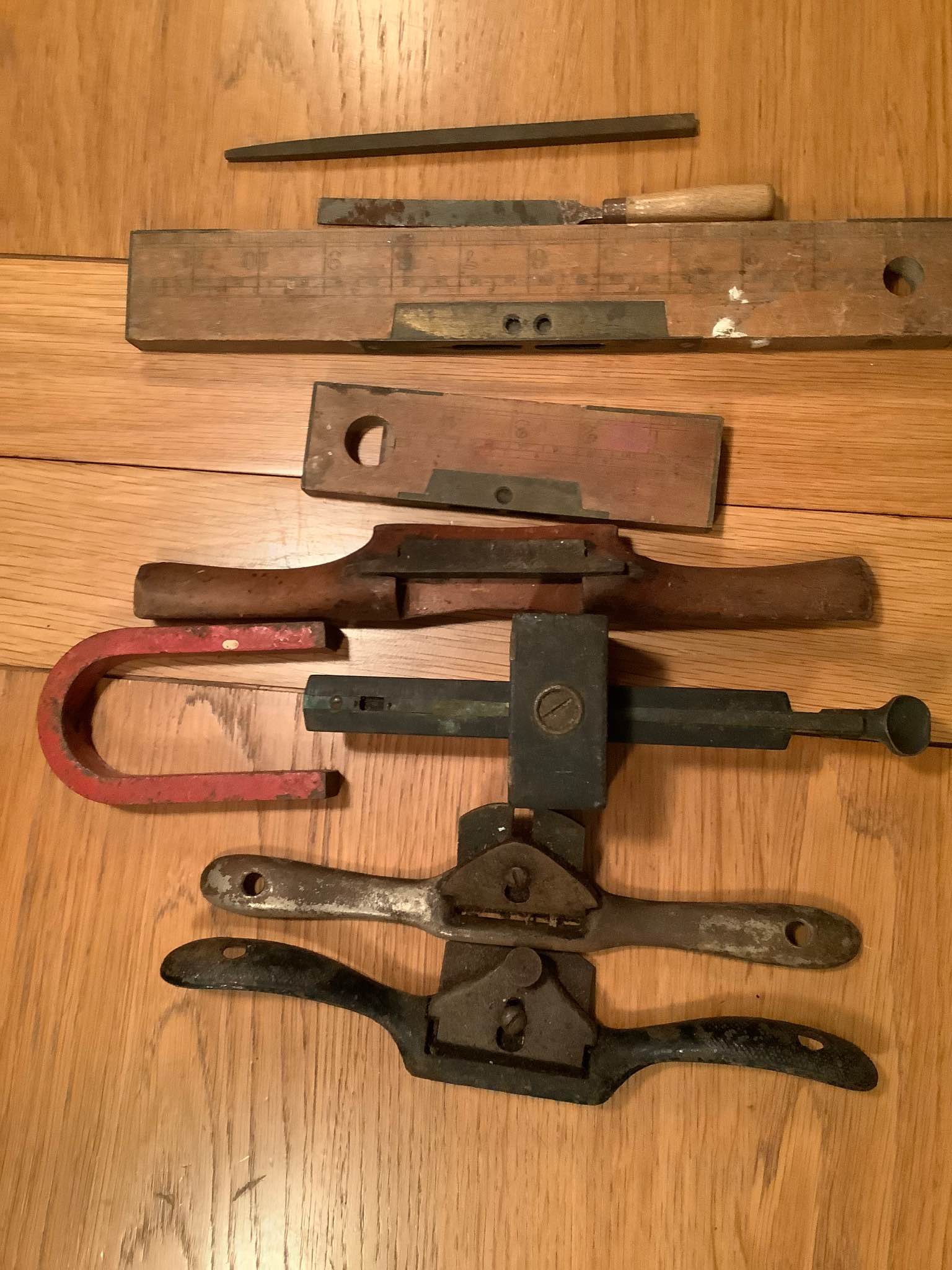 Collection of antique wood working tools - Hand Tools - Falmouth ...