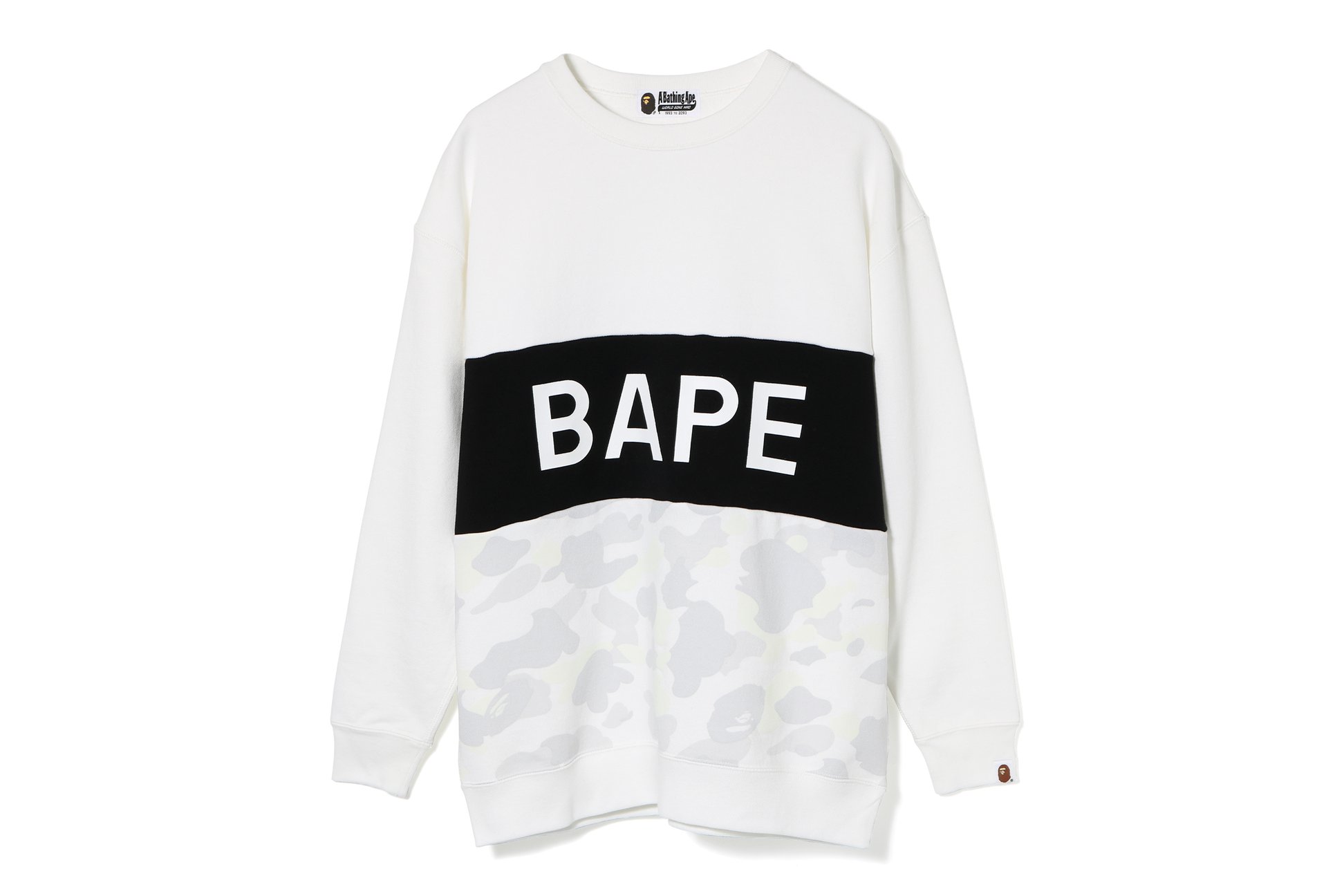 BAPE®︎ LADIES'] CITY CAMO OVERSIZED CREWNECK Releasing on