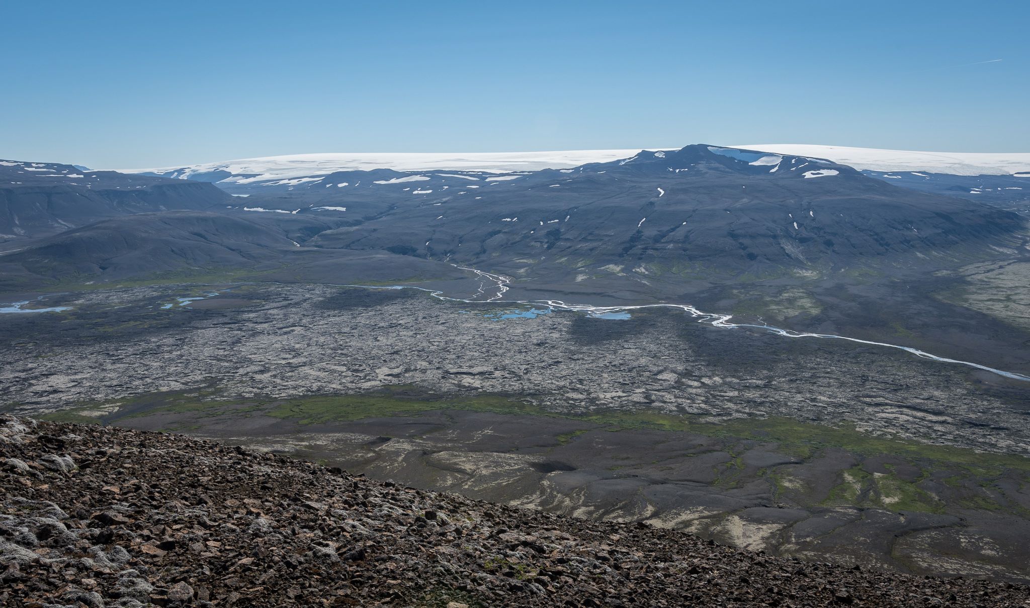 Anjas - Utsikt mot Vatnajökull fra toppen av Strútur | Facebook