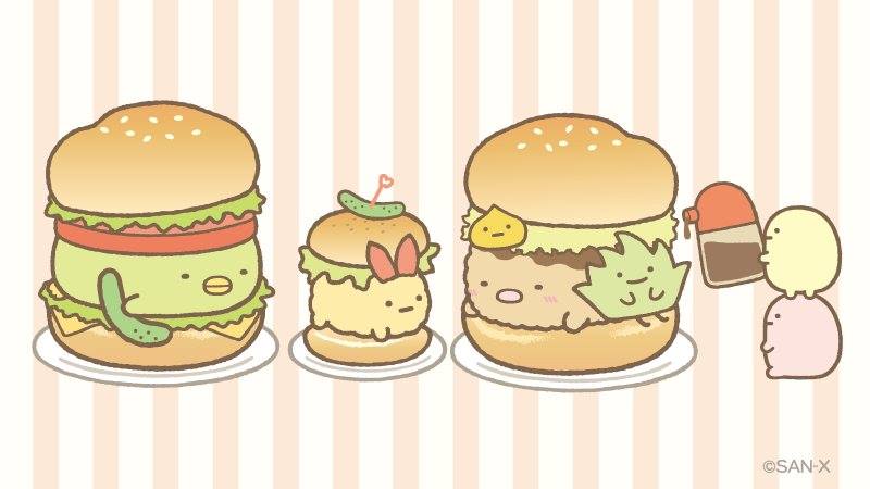 Sumikko - 🍔 Today Lunch, Hamburger 🍟 Penguin? Which Burger