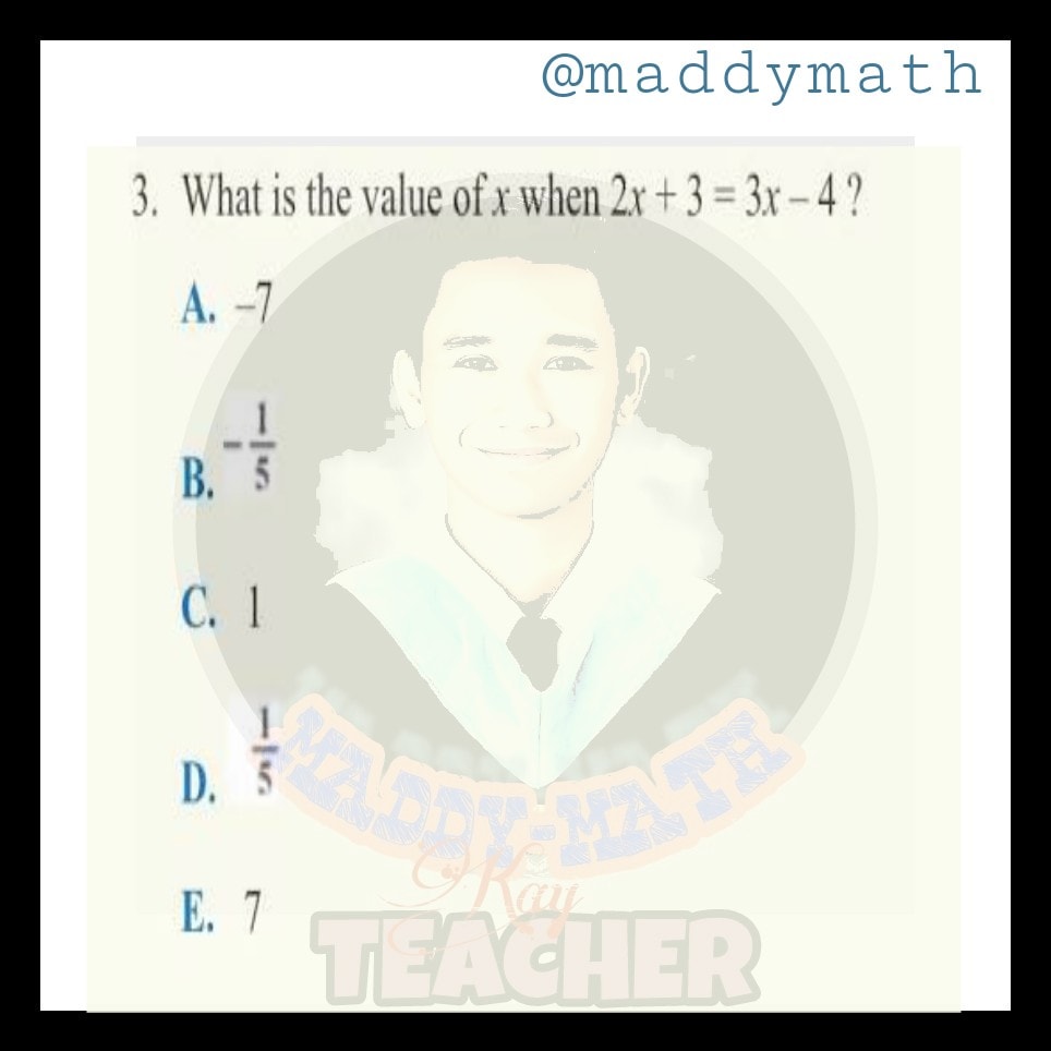 Maddy-Math Kay Teacher - Tama na na nga pangita value kay Ex. Kay ari ...