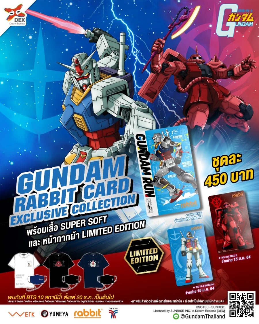 Gundam.Info.th - GUNDAM RABBIT CARD EXCLUSIVE COLLECTON !!... | Facebook