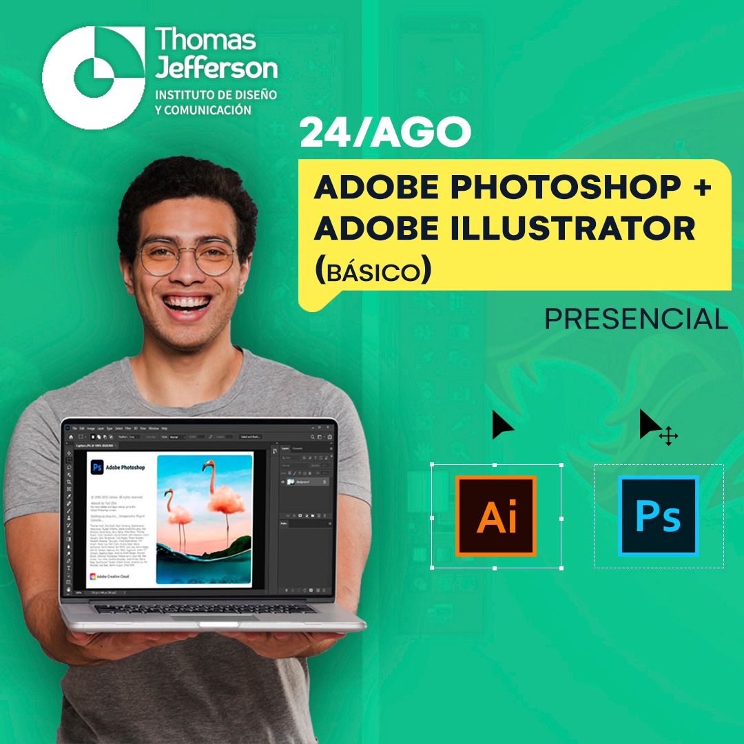 👨‍💻🎨Adobe Photoshop + Adobe... - Instituto Thomas Jefferson | Facebook