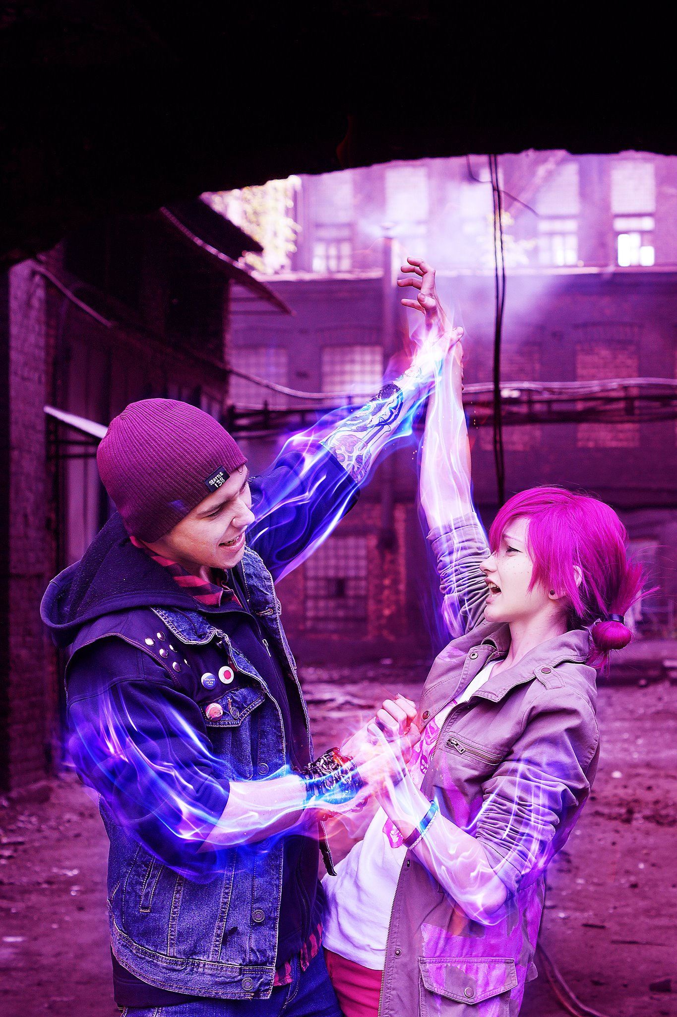 Dante Badguy & Julia Raven cosplay