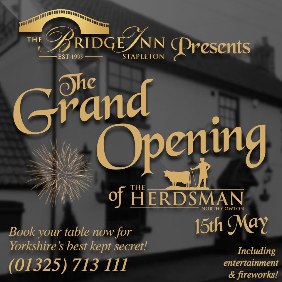 🥂🍹🍺💥The Herdsman Is coming!💥🍺🍻🥂... - The Bridge Inn Stapleton | Facebook
