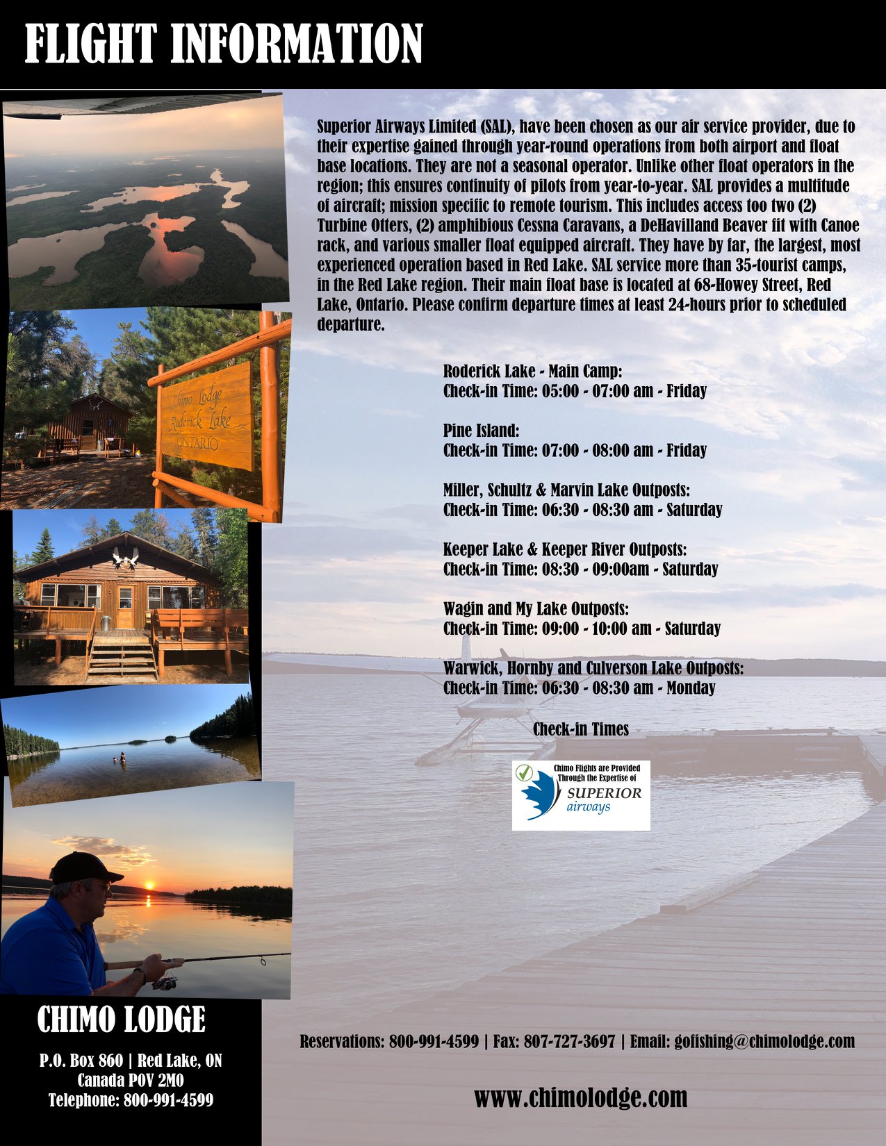 Chimo Lodge Roderick Lake | Red Lake ON