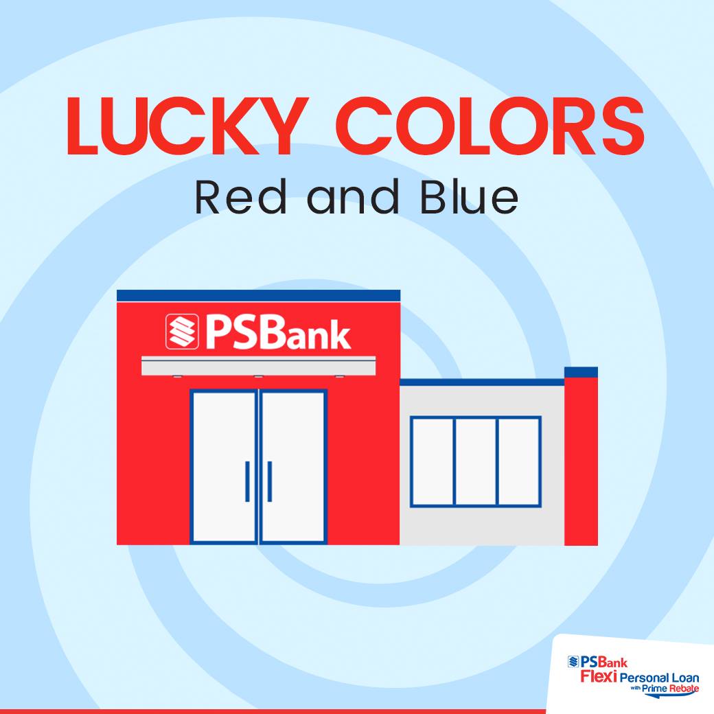 PSBank - Magiging makulay ang araw na ito. Follow the lucky color blue ...