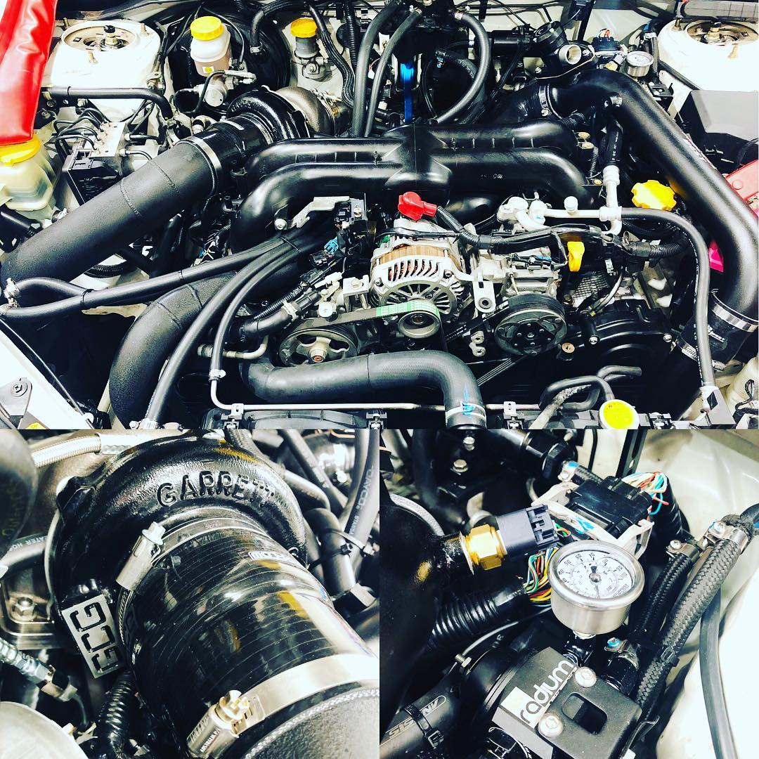 The Rumble Shack - Simon’s WRX ready for run in. Sporting Deshele Spec ...