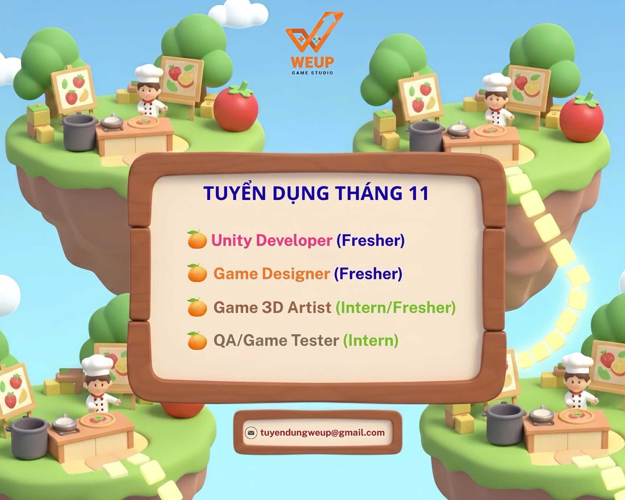 Tuyển dụng thực tập ngành Game (Unity, Artist, Dev,…) | 🚀 **TĂNG TỐC VỀ ...