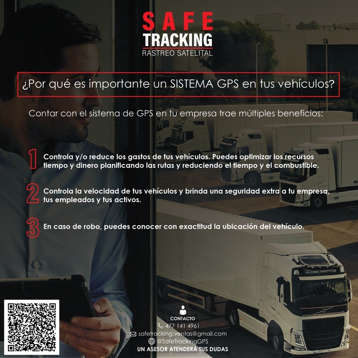 🤔 ¿ Por qué es importante un SISTEMA... - Safe Tracking GPS | Facebook