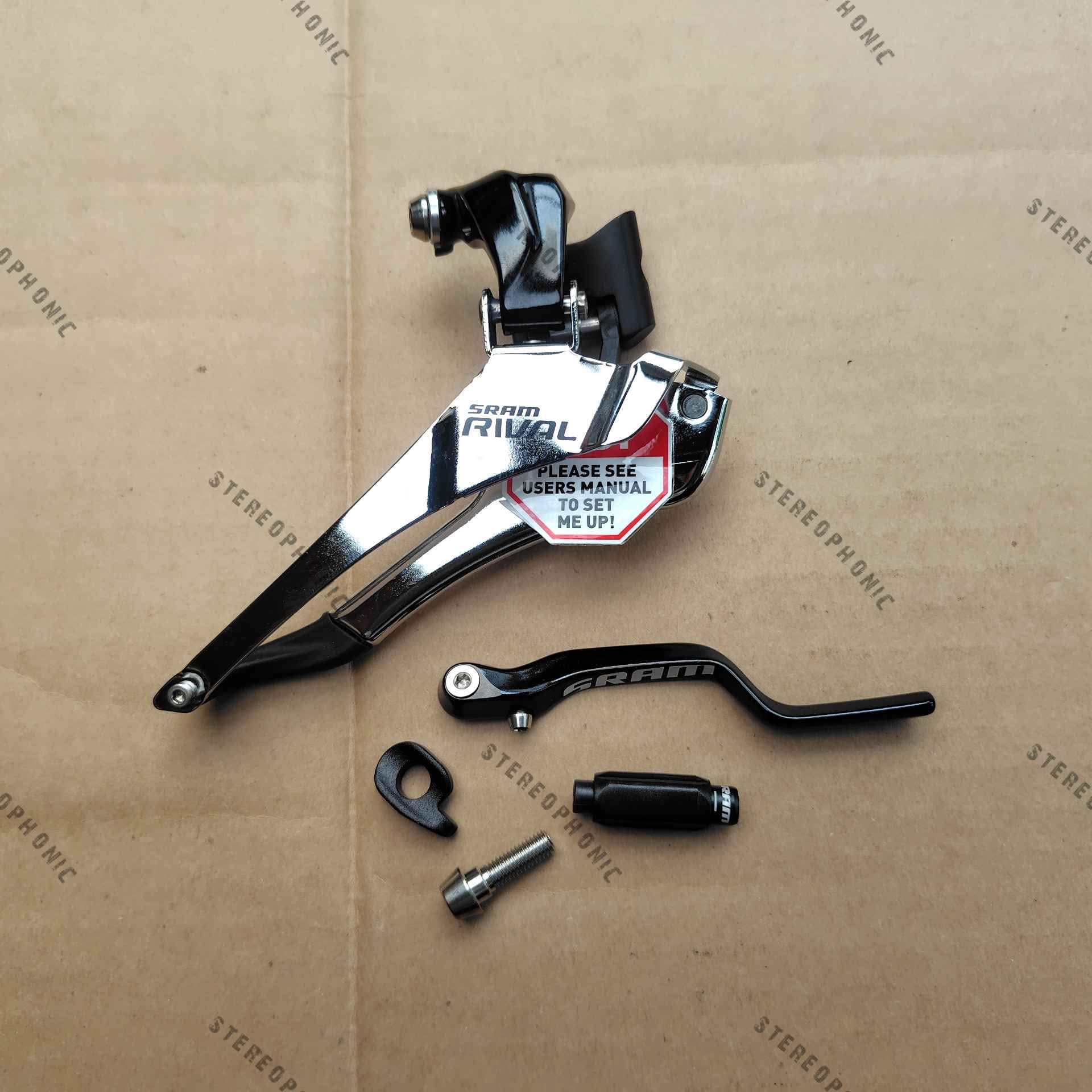 mini Groupset SRAM RIVAL 2x11speed isi: Brifter + RD + FD + Chain Guide ...