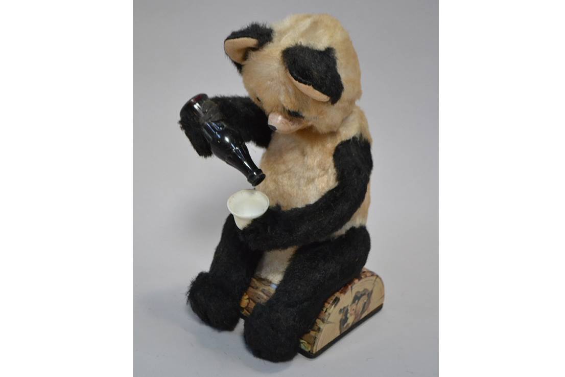 Drinking Bear c.1890, by Roullet & Decamps, Paris. Very rare