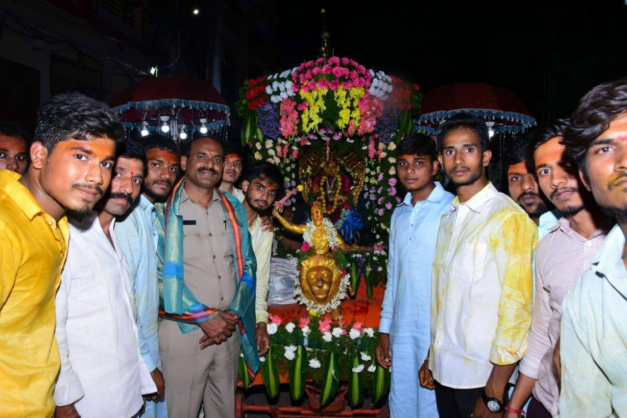 Sri M. Ravindar Reddy Inspector of Police, PS Shahinayathgunj attended ...