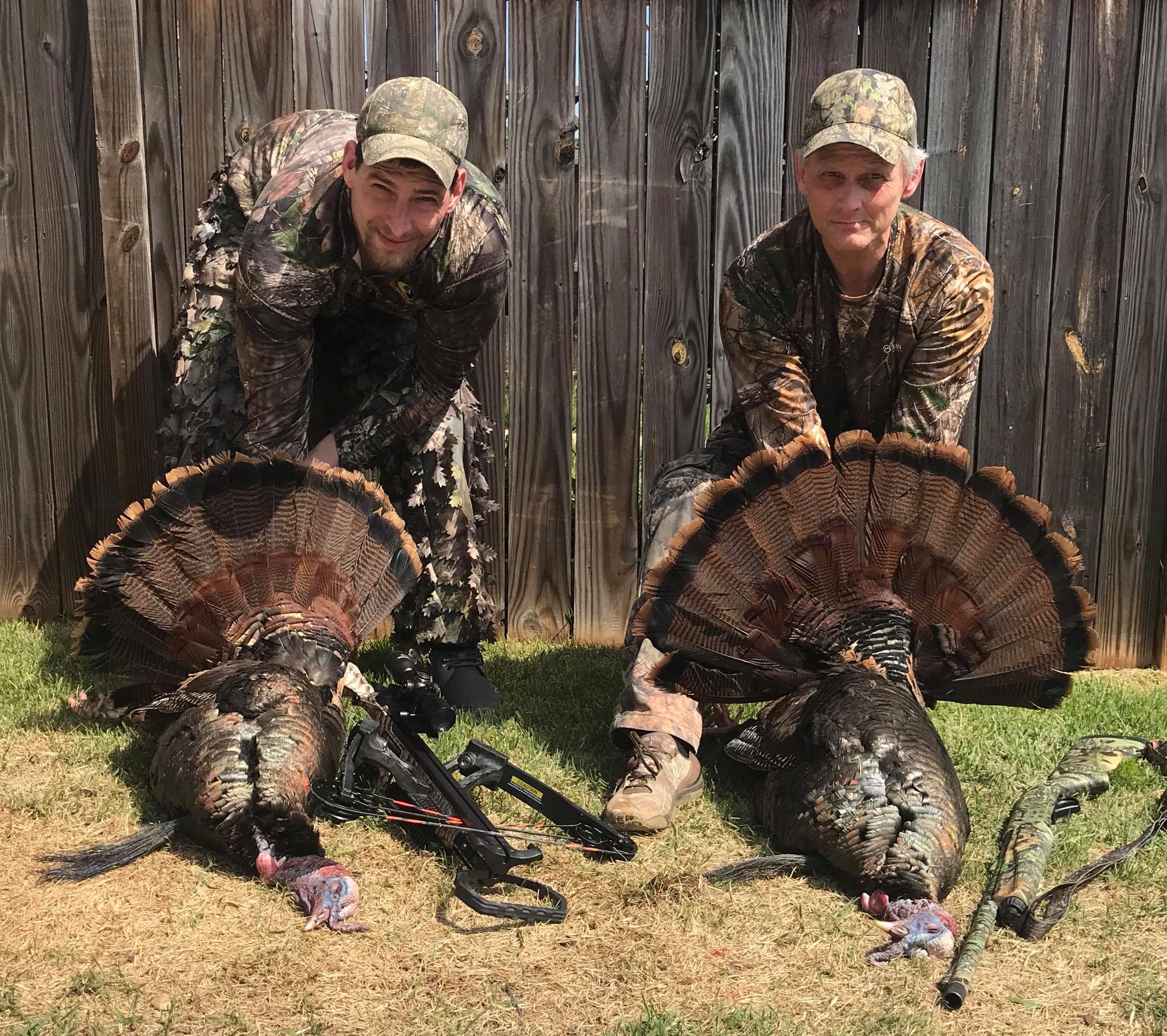 Patrick Gammons bagged this bird, which had an 11 1/8-inch beard