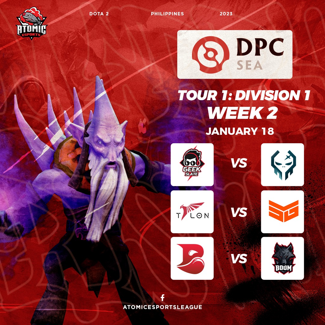 Atomic Esports - Day 2 Week 2 of DPC SEA 2023 Tour:...