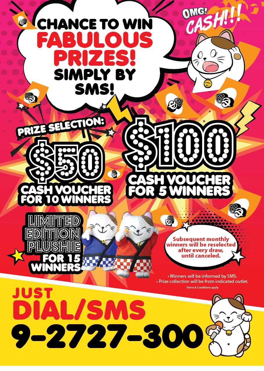 More Than 50 Winners Had Walk Away With Karaoke Manekineko Singapore Facebook facebook
