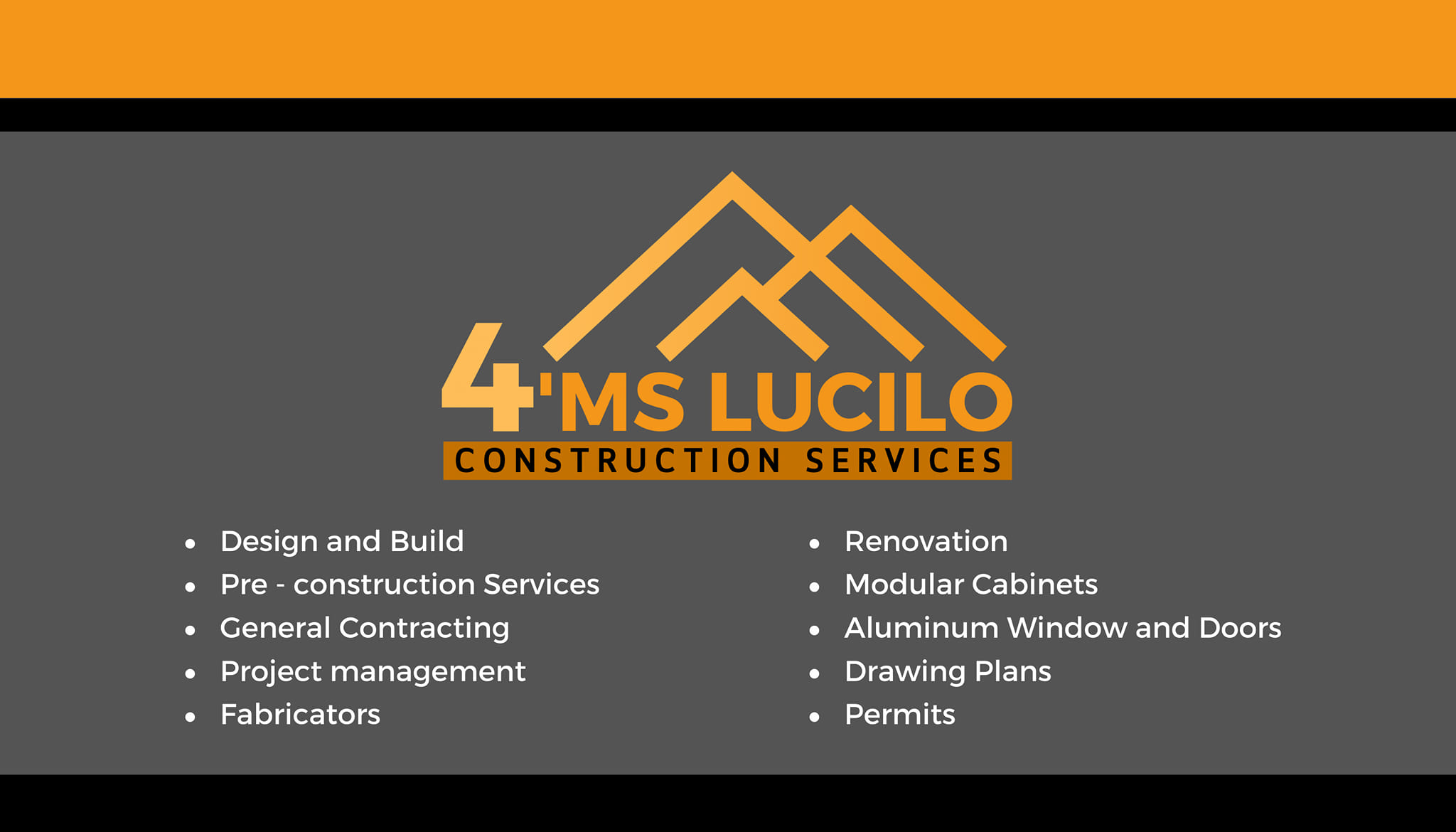 4M'S Lucilo Construction Services | Parañaque