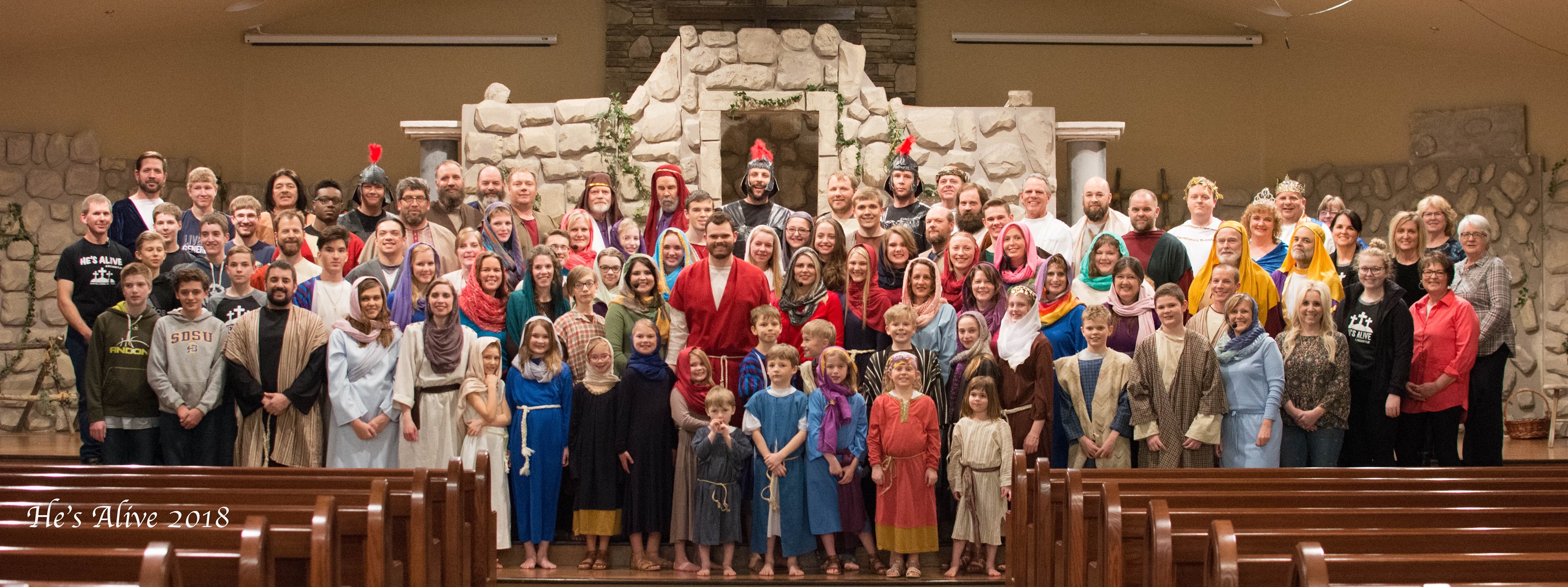 Grace Free Lutheran Church AFLC - He's Alive Passion Play, March 30 ...