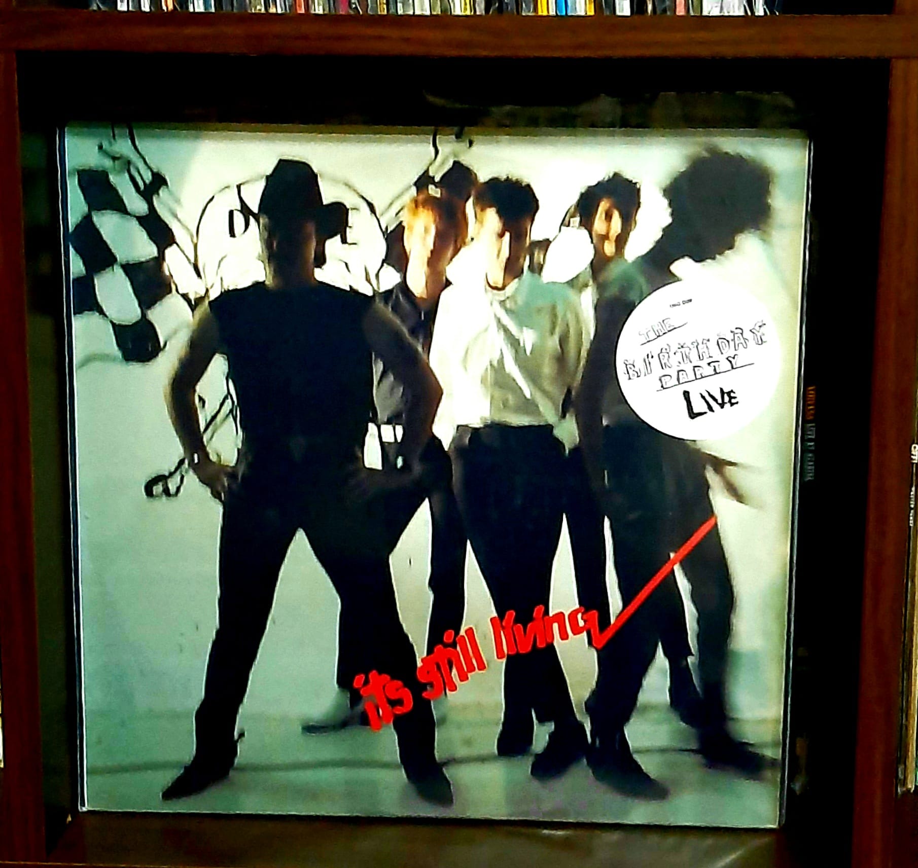 The Birthday Party's Live 1981-82 vinyl splatter 2LP available