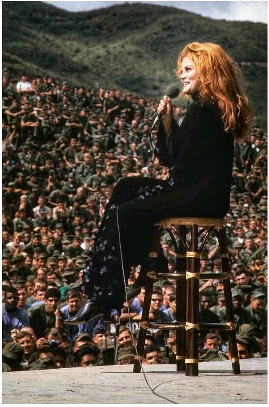 Ann Margret in Vietnam. | Facebook