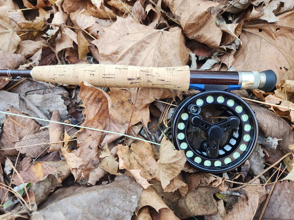 Shimano Freestone FS-908 rod and Danielsson reel