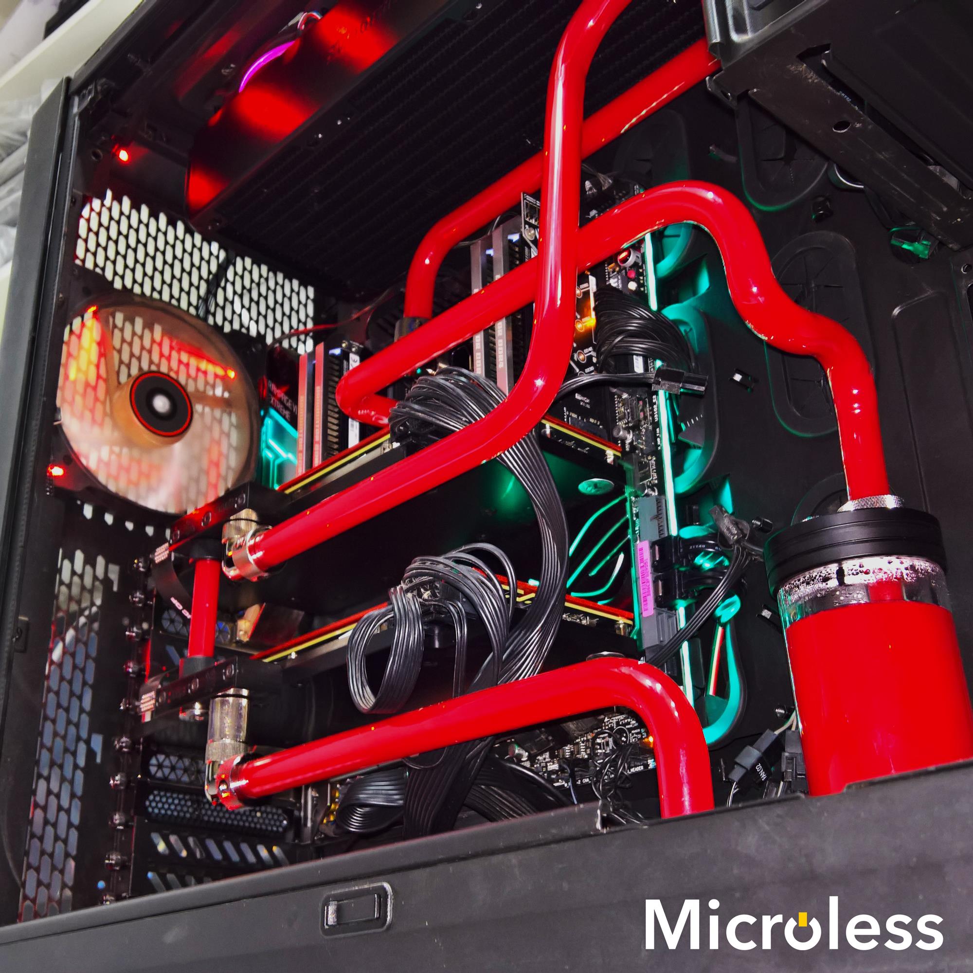 Microless - Corsair Obsidian Series 900D Tower Refit with...