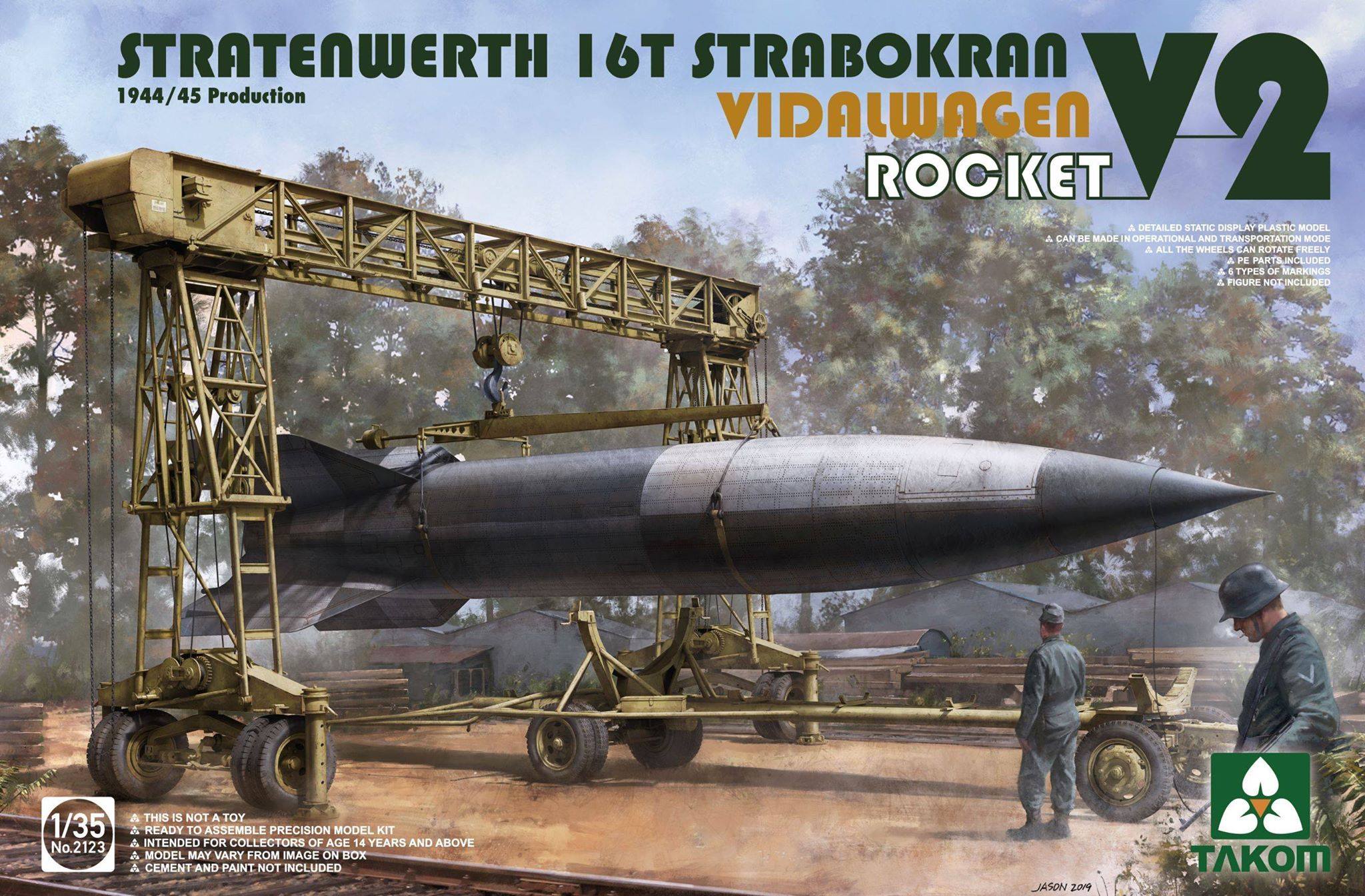 Takom are following up their V-1 release with a V-1 Flying Bomb