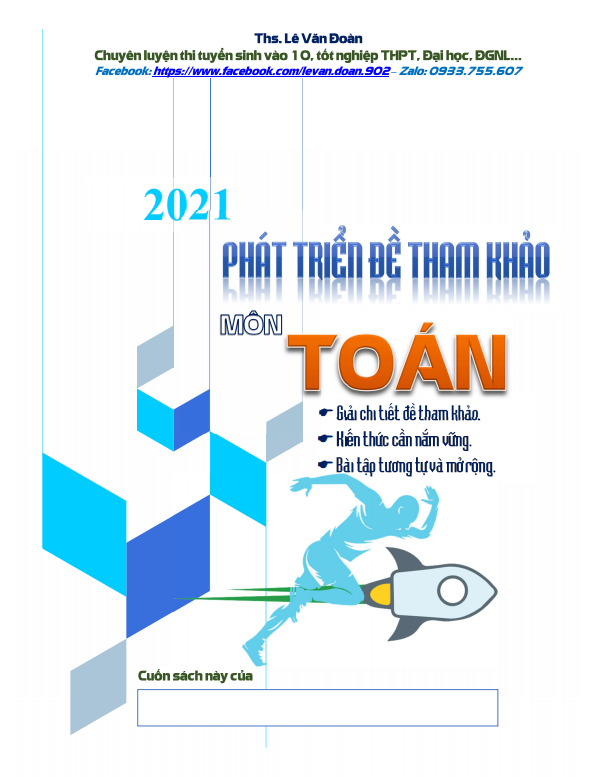 TOÁN MATH - Phát triển đề tham khảo 👉...