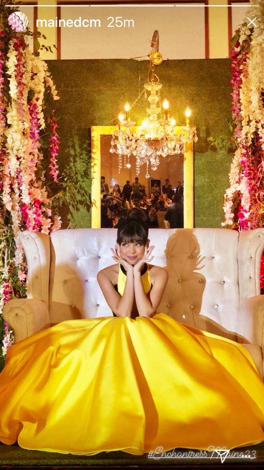 maine mendoza graduation dress in my Yellow & Black Gown maine mendoza husband