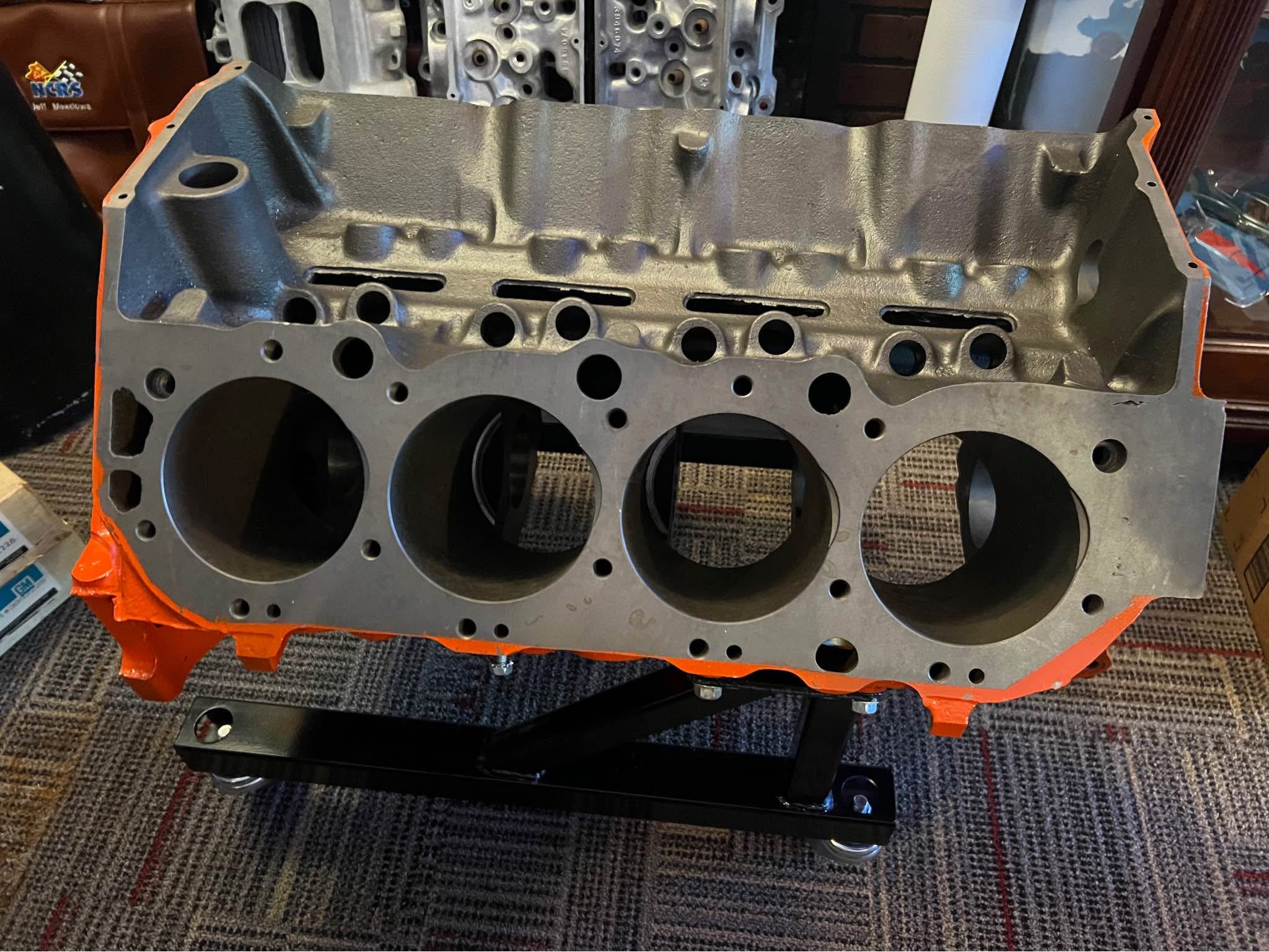 1966 Corvette 427 Engine Block 3869942 4 bolt main motor 425 hp - Car ...