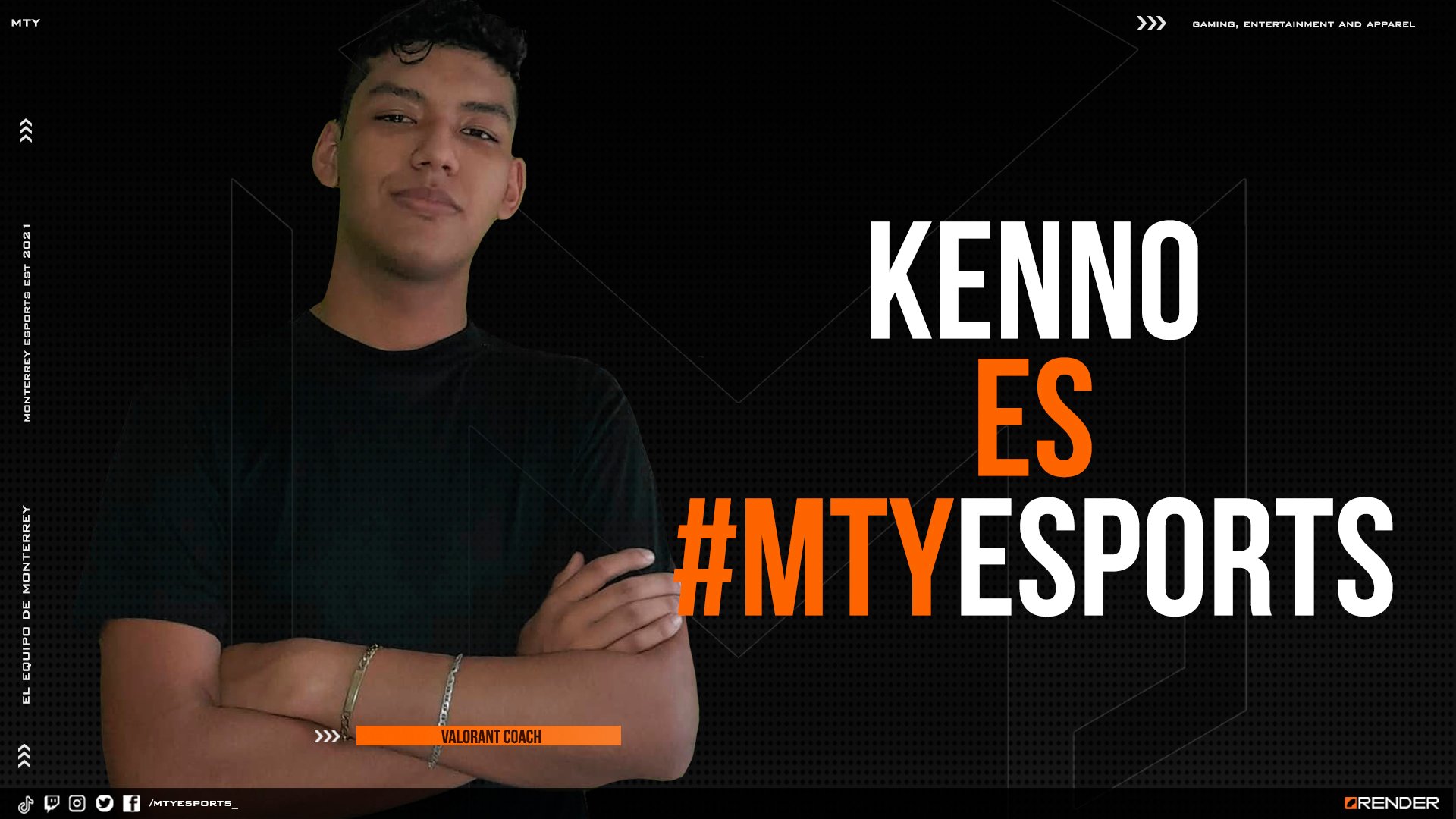 Les presentamos al nuevo coach de... - Monterrey Esports