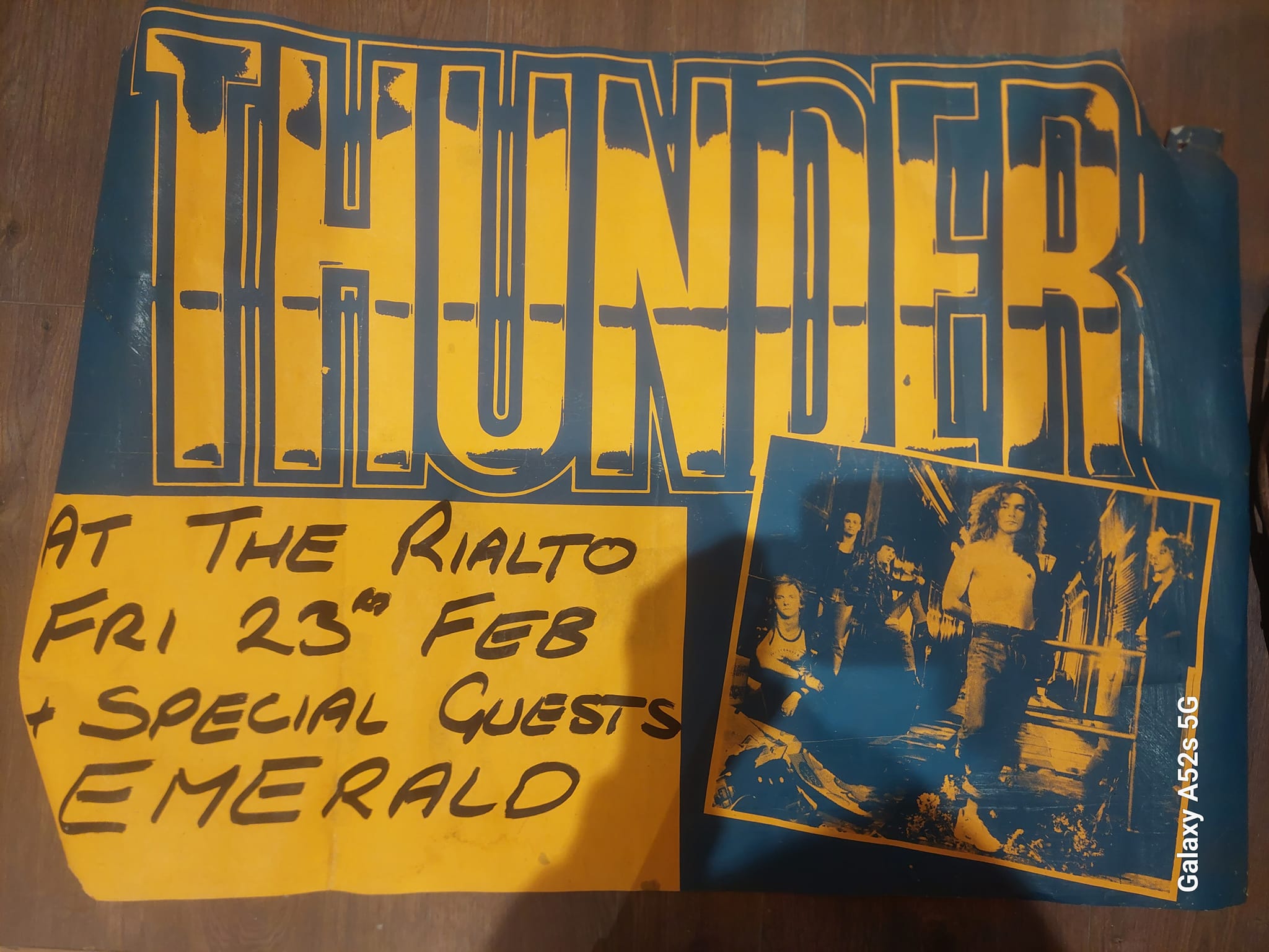 Vintage Z-Rock poster found in attic