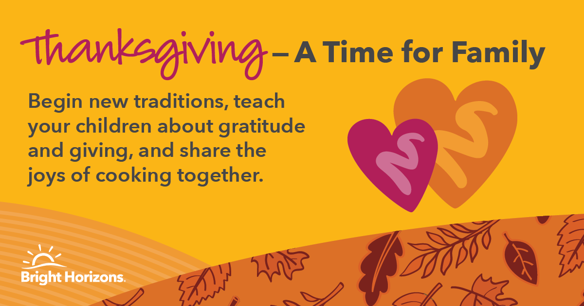 Bright Horizons at Teele Square - Family, gratitude and thankfulness ...