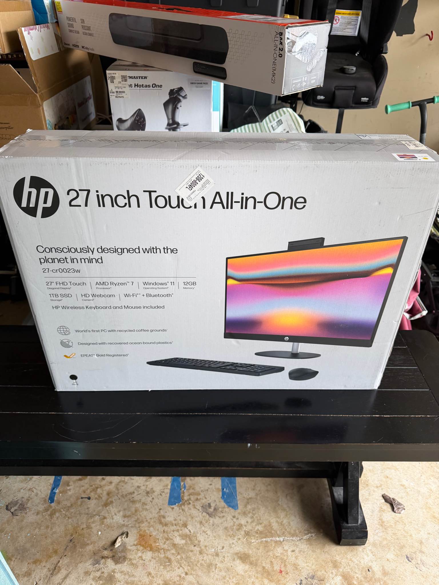 Hp Computer 27in touch All in one - Desktop Computers - Garland, Texas ...