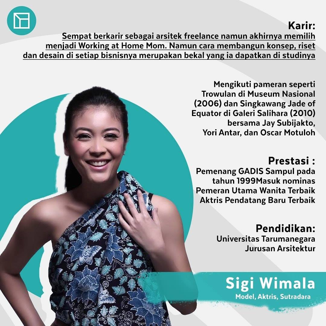 Rooang - Sigi Wimala terkenal dengan karirnya sebagai...